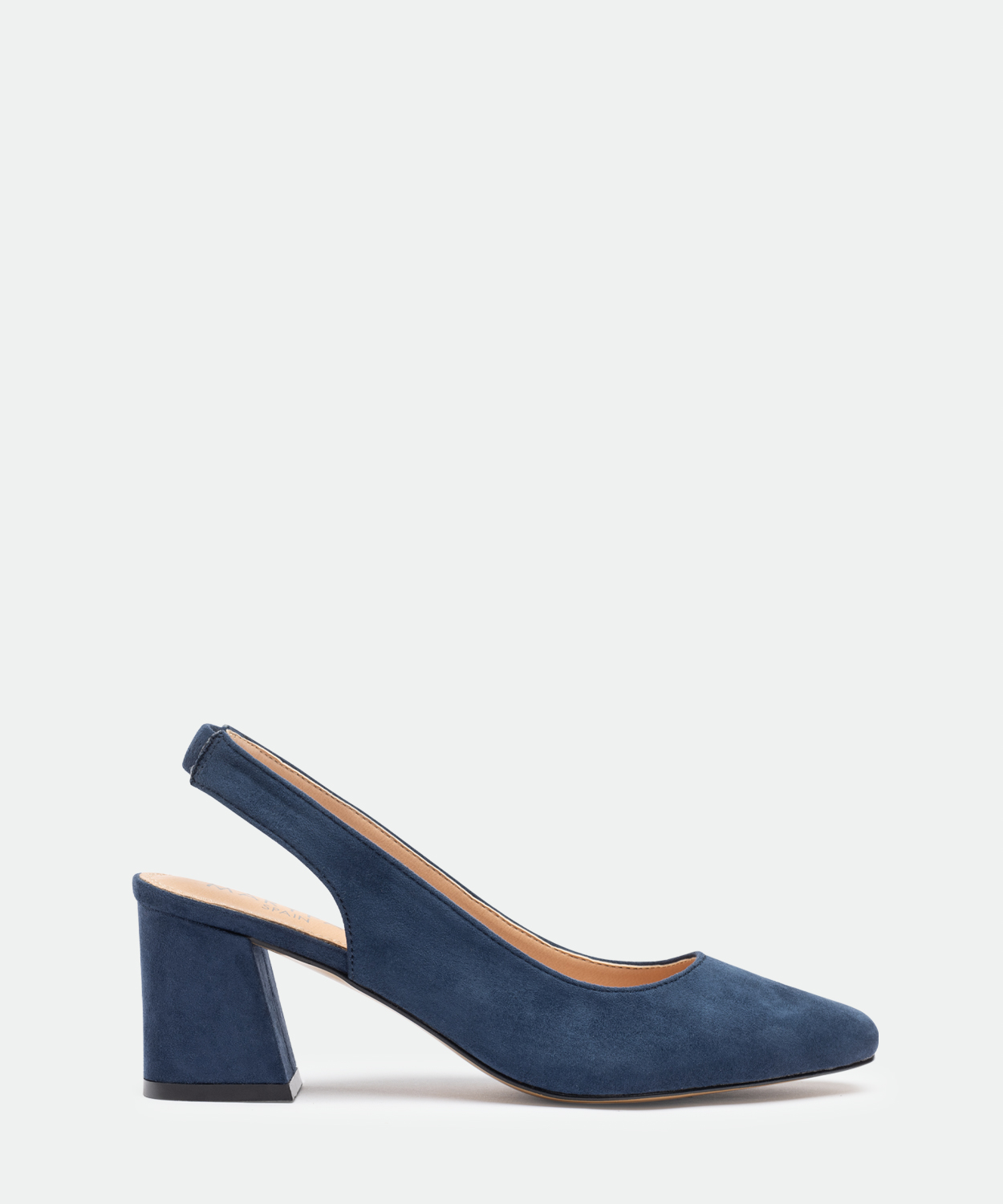 Zapatos tacón destalonados